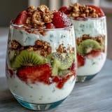 Guava Flavored Yogurt Parfait