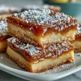 Sweet guava paste swirls between a buttery crust and a bright lemon Earl Grey tea, guava, and lemon bars filling. 