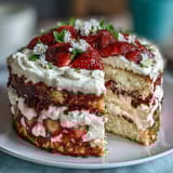 Spring Cakes Naked Cake Strawberries