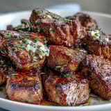 One-Pan Garlic Herb Steak Bites