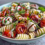 Summer Caprese Pasta Fresh Basil