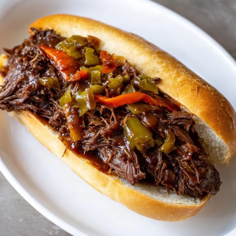 Italian Beef Sandwich Delight