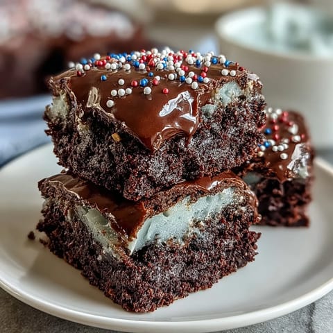 4th of July Firecracker Brownies
