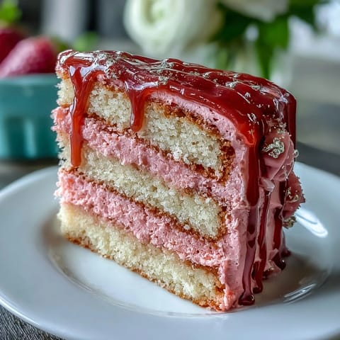 Beautifully frosted Bridal Shower Rosé Velvet Cake, perfect for festive celebrations.
