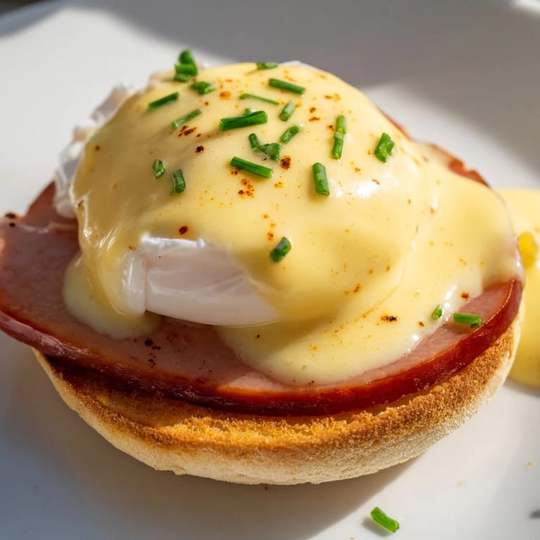 Imagine the rich, creamy Eggs Benedict featuring Canadian bacon atop toasted English muffins.