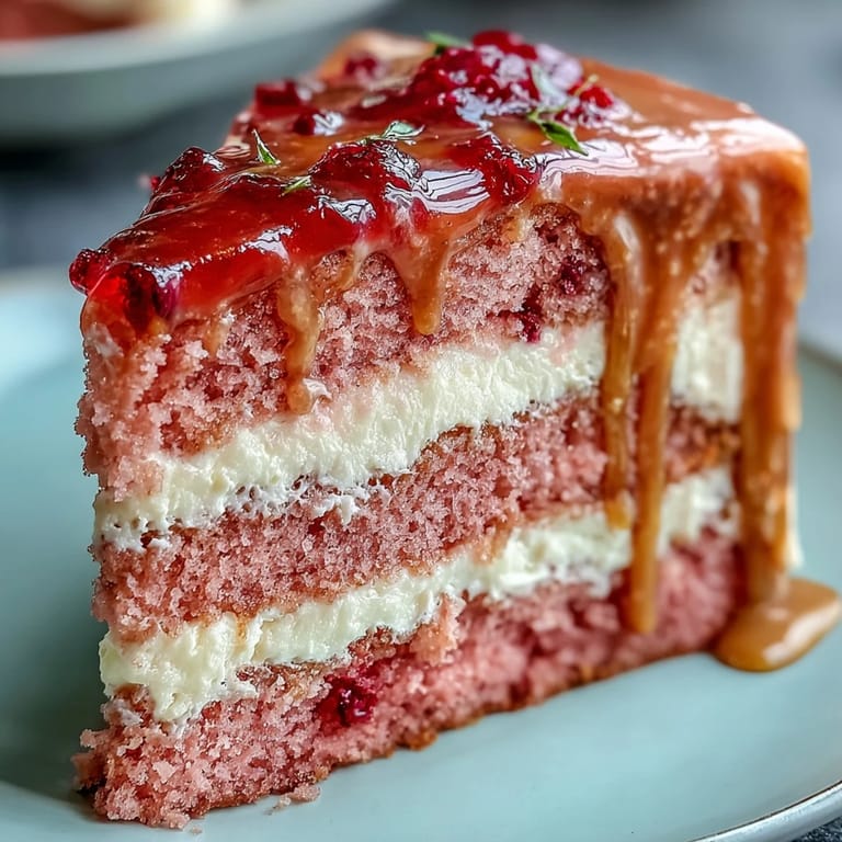 Enjoy a slice of our stunning Bridal Shower Rosé Velvet Cake with rich frosting.